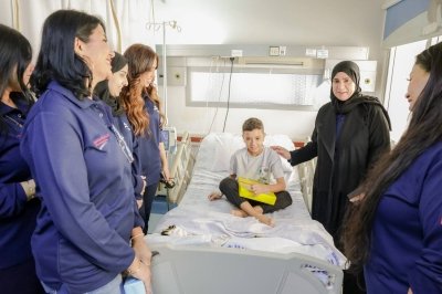 موظفات البا ينظمن زيارة لقسم الأطفال في مجمع السلمانية الطبي موظفات البا ينظمن زيارة لقسم الأطفال في مجمع السلمانية الطبي