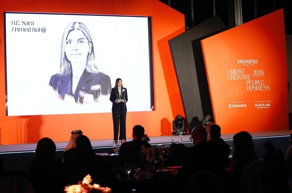 سارة بوحجي ضمن قائمة «أكثر الشخصيات إبداعاً في قطاع الأعمال 2026»